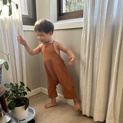 Umber PLAYsuit baby romper