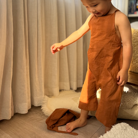 Umber PLAYsuit baby romper